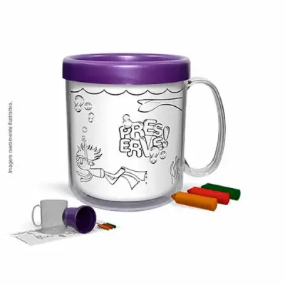 Caneca térmica infantil 