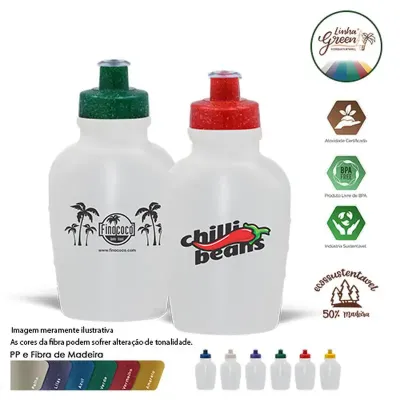  cantil 500ml green colors,  resistente e flexível, - 1523963