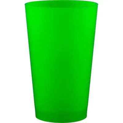 copo cancun 320ml verde neon de plastico  - 1523380