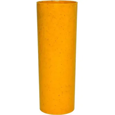 copo long drink 330ml amarelo green colors de plastico 