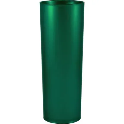 copo long drink 330ml verde de plastico 