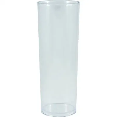 copo long drink cristal 330ml transparente de plastico  - 1525189