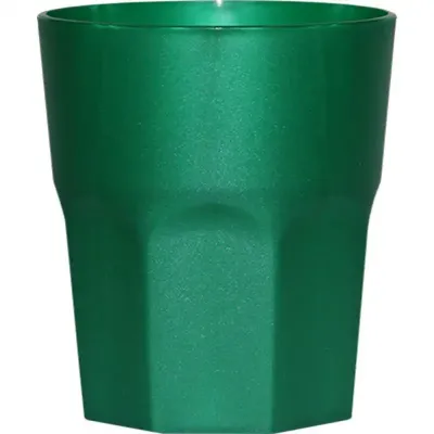 copo mini roma 300ml verde de plastico  - 1523508