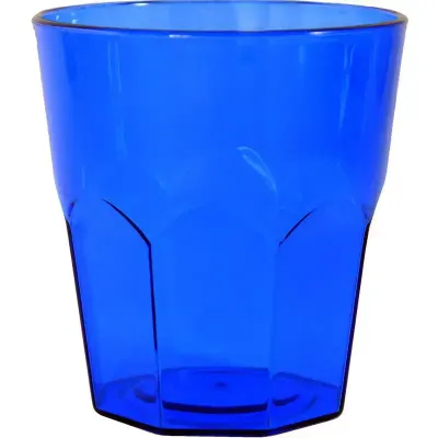 Copo Mini Roma Cristal Azul 300mL Plástico