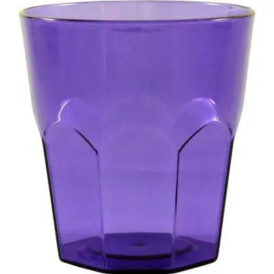 copo mini roma cristal 300ml lilas de plastico 