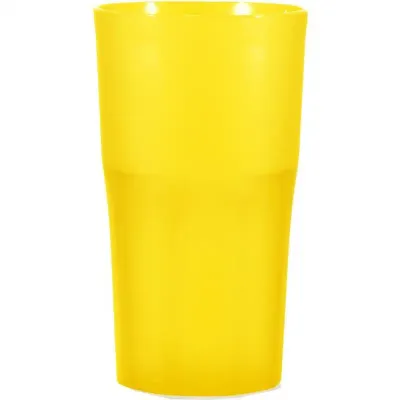 copo roma 360ml amarelo de plastico 