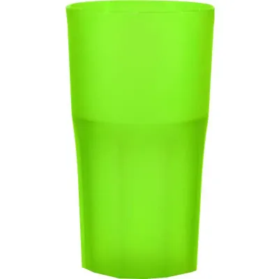 Copo Roma Verde Neon 360mL Plástico Premium