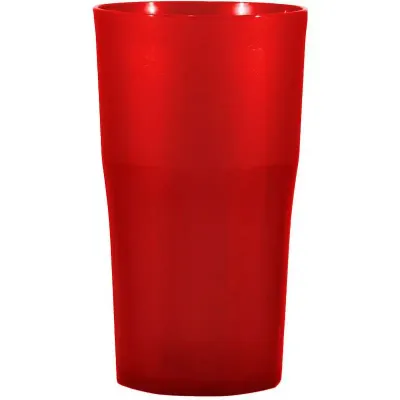 copo roma 360ml vermelho de plastico 