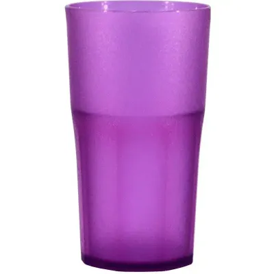 copo roma cristal 370ml lilas de plastico  - 1525139