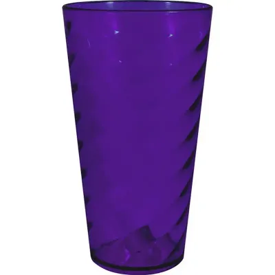 copo twist cristal 600ml lilas de plastico 