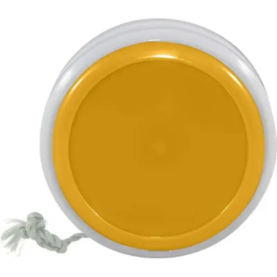 Ioiô base branca amarelo de plastico  - 1524939