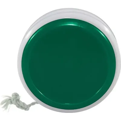 Ioiô base branca verde de plastico  - 1524947