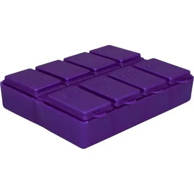 porta comprimido lilas de plastico  - 1524601