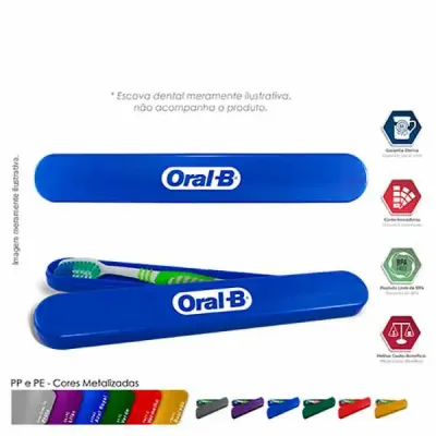  porta escova dental metalizado cores  - 1524777