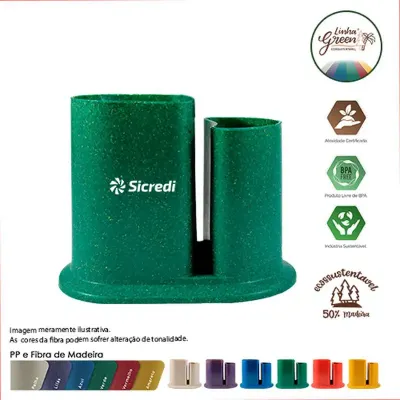  porta lapis green colors cores  - 1524878