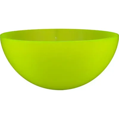 Pote mini bowl 240ml amarelo neon de plastico  - 1524305