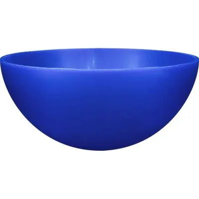 Pote mini bowl 240ml azul de plastico 