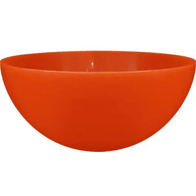 Pote mini bowl 240ml laranja neon de plastico  - 1524307