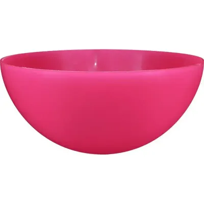 Pote mini bowl 240ml rosa neon de plastico 