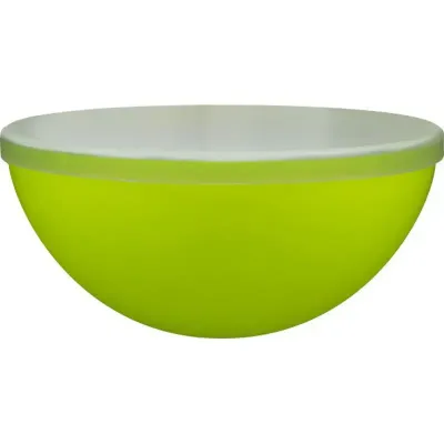 pote mini bowl tampa 240ml amarelo neon de plastico  - 1524349