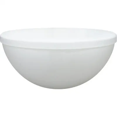 Pote mini bowl tampa 240ml branco de plastico  - 1524325