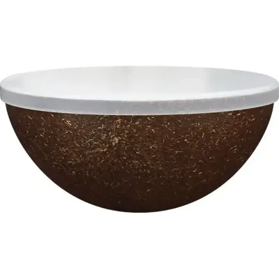 pote mini bowl tampa 240ml coco green de plastico 