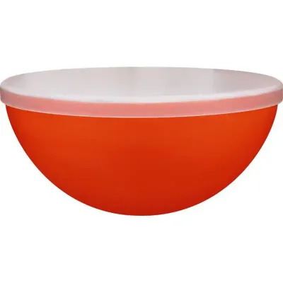 Mini Bowl Tampa Laranja Neon 240mL Plástico Premium