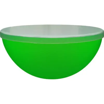 pote mini bowl tampa 240ml verde neon de plastico  - 1524347