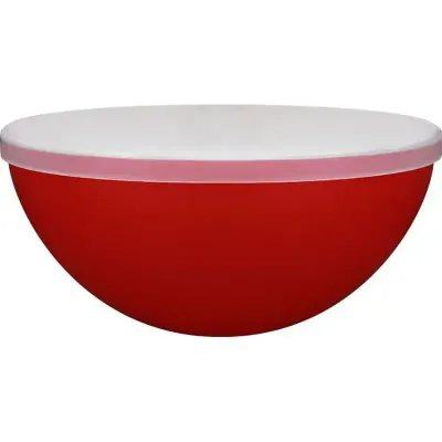 Mini Bowl Tampa Vermelho 240mL Plástico Premium