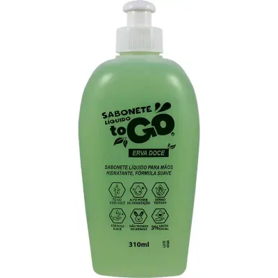 sabonete to go 310ml erva doce 