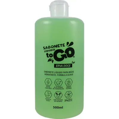 sabonete to go 500ml erva doce 