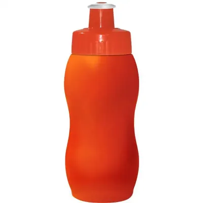 Squeeze Wave 250ml Alaranjado Plástico Premium