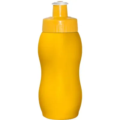 Squeeze Wave 250ml amarelo em plástico premium