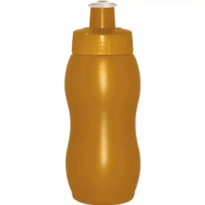 squeeze 250ml dourado de plastico 