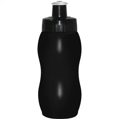 Squeeze Wave 250ml preto em plástico premium