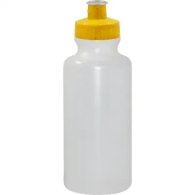 Squeeze 550ml natural amarelo green colors de plastico 