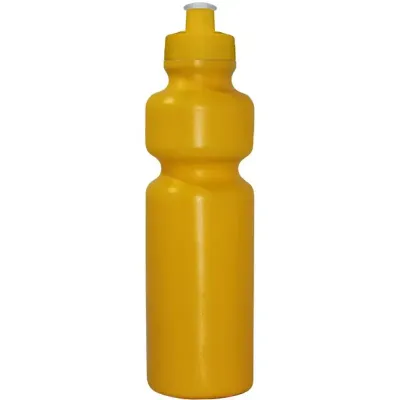 Squeeze 750ml amarelo em plástico premium