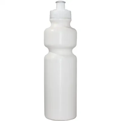 Squeeze 750ml branco em plástico premium