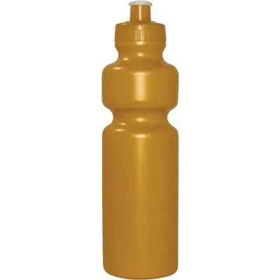 Squeeze 750ml dourado em plástico premium