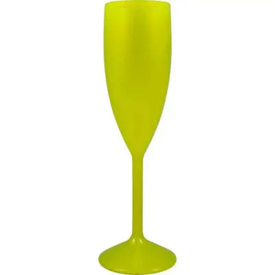 Taça vip 180ml amarelo neon de plastico  - 1524066