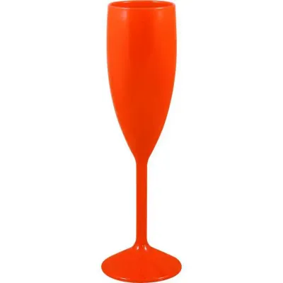 taça vip 180ml laranja neon de plastico  - 1524068