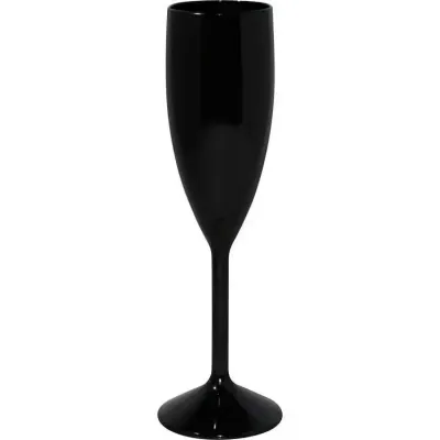 Taça vip 180ml preto de plastico 