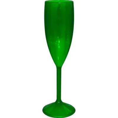 Taça vip cristal 180ml verde de plastico 