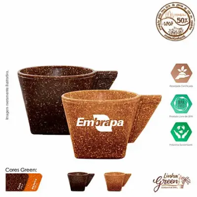 Xícara Café Green 50ml - cores - 1688149