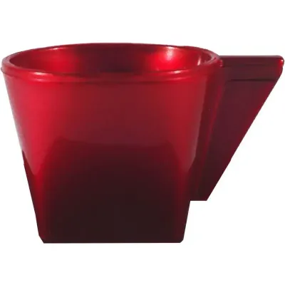 Xícara Vermelho 50mL Plástico