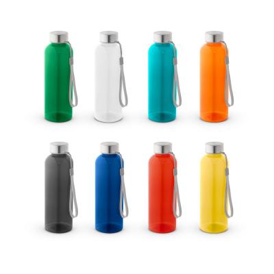 Squeeze em rPET 100% reciclado e tampa em aço inox 580ml Personalizado