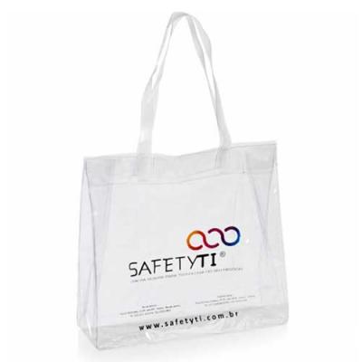 Bolsa de praia personalizada confeccionada em PVC cristal