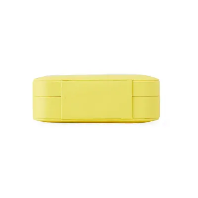 Porta joias de sintético amarelo - 1966155