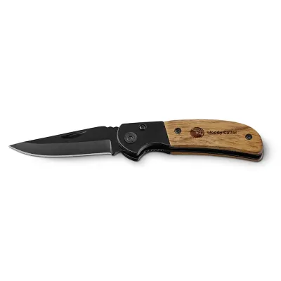 Canivete inox e madeira Personalizado - 1770539