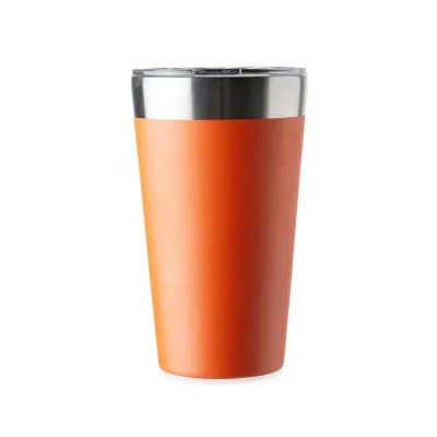 Copo térmico de inox 473ml Laranja - 1830877